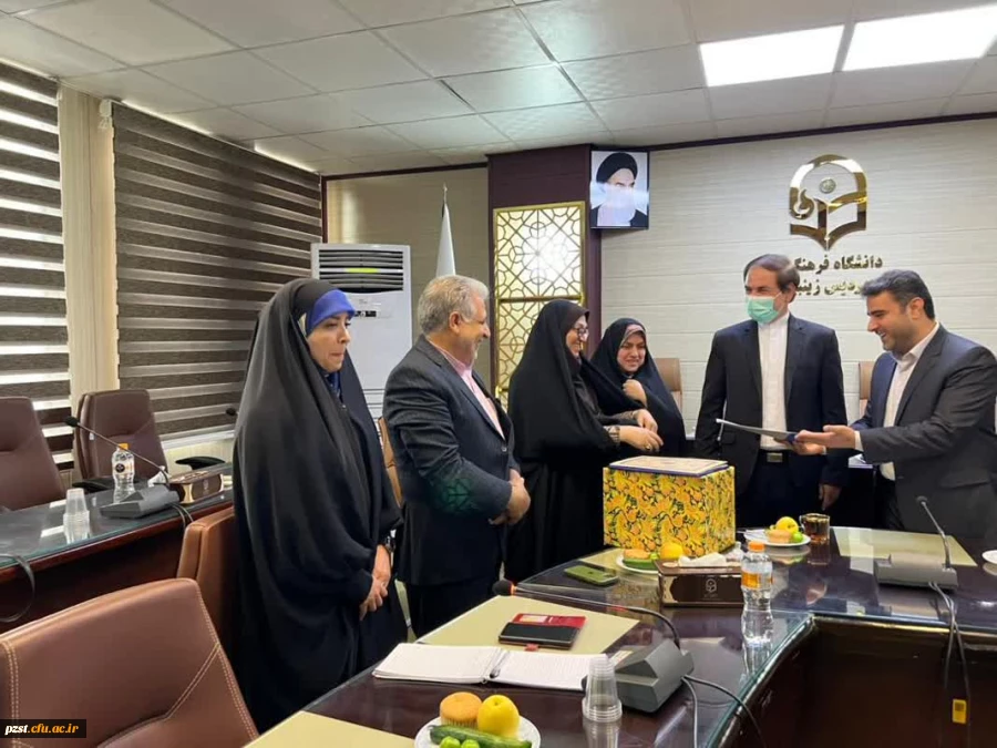 آیین تکریم و معارفه سرپرست جدید پردیس زینبیه 5