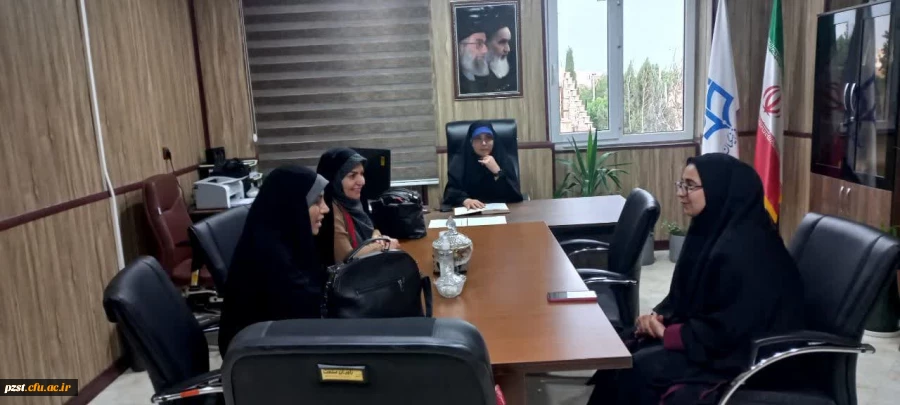 بازدید ناظر محترم معاونت فرهنگی و اجتماعی از واحد فرهنگی  2