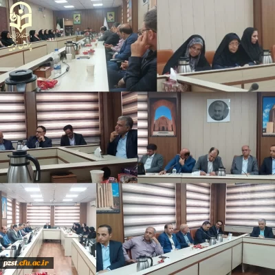 جلسه هم اندیشی اساتید و دانشگاهیان با حضور فرماندار شهرستان ورامین