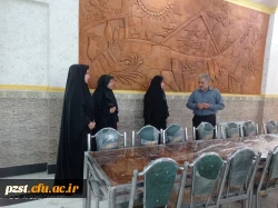 بازدید ارزیاب مدیریت استان از فضاهای ( آشپزخانه، سردخانه،انبار و سالن غذاخوری) 2