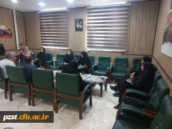 جلسه مسئولین پردیس با حوزه های هفت گانه ارزیابی عملکرد رهنامه 3