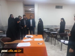 بازدید فرماندار و ریئس آموزش و پرورش شهرستان از فرایند مصاحبه تخصصی 