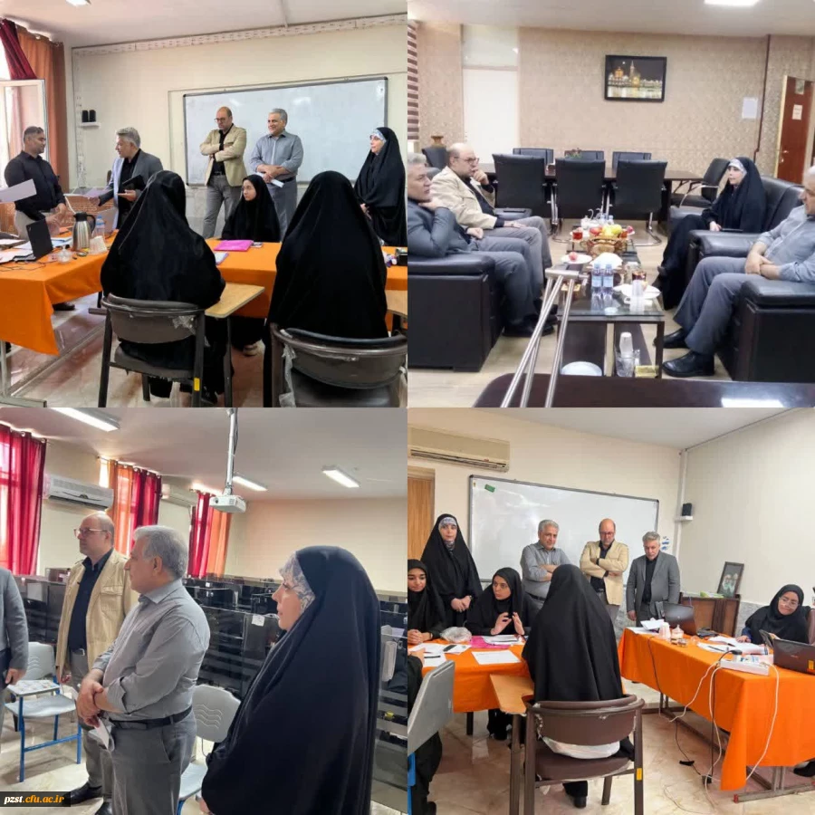 بازدید ابراهیمی سرپرست معاونت نظارت، ارزیابی و تضمین کیفیت از فرآیند مصاحبه تخصصی دانشگاه فرهنگیان سال 1402 2