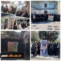 حضور مسئولین پردیس در نماز جمعه و راهپیمایی باشکوه در حمایت از مردم مظلوم فلسطین و کودکان مظلوم غزه 2