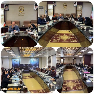 نشست مشاور مدیریت امور پردیس های استان تهران با اساتید و کارکنان پردیس