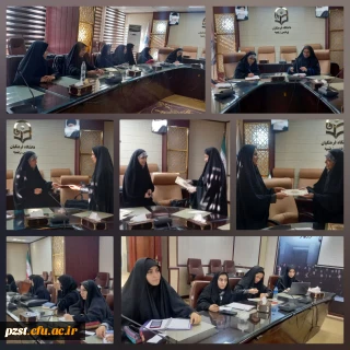 برگزاری نشست ریاست پردیس با دبیران کانون ها،انجمن ها،تشکل های بسیج و نهاد