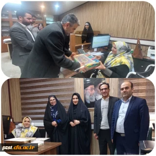 حضور فرماندار شهرستان پیشوا در پردیس زینبیه به مناسبت 12 آذر
