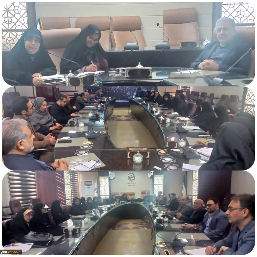 جلسه مسئولین با اعضای هیئت علمی و استادان 2