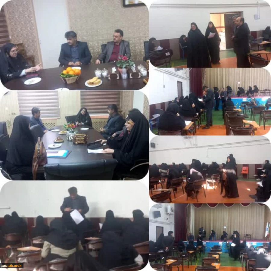 بازدید "کمیته نظارتی امتحانات" مدیریت استان تهران از برگزاری امتحانات 2