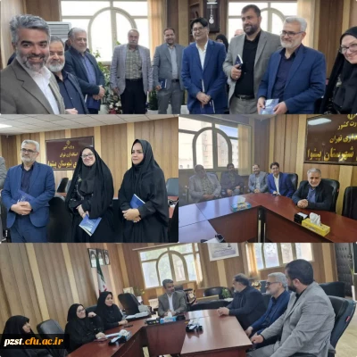 نخستین دیدار مسئولین پردیس با فرماندار شهرستان 