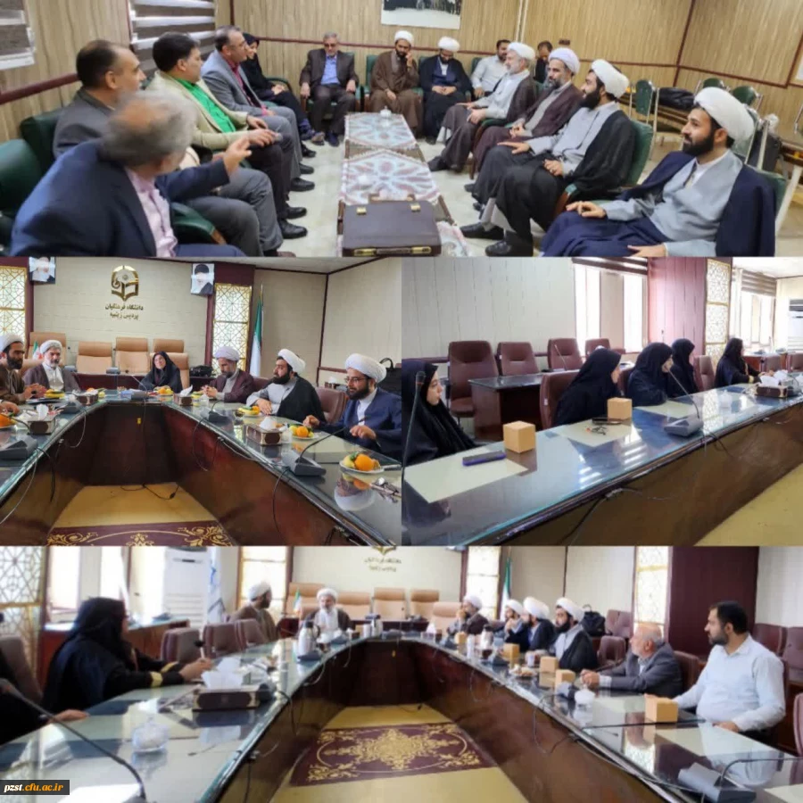 جلسه نهاد نمایندگی مقام معظم رهبری (مدظله العالی) دانشگاه فرهنگیان استان تهران با مسئولین پردیس  2