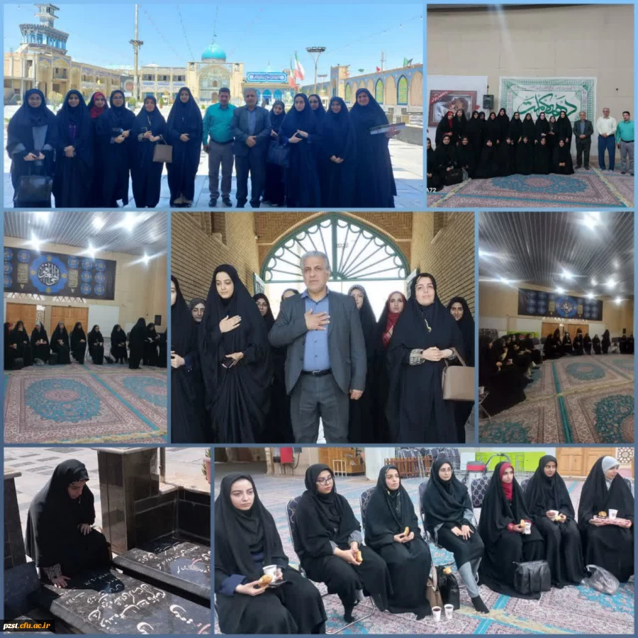 دیدار مسئولین در روز تجلیل از امامزادگان و بقاع متبرکه در امامزاده موسی ابن جعفر (ع) 2