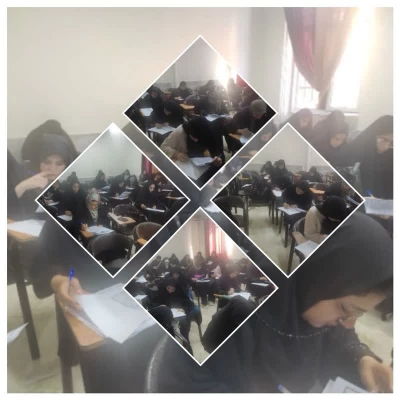  برگزاری دوره اول آزمون کتبی از طرح سواد قرآنی پردیس زینبیه (بخش پیشوا)  2