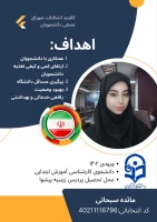 تبلیغات کاندیدای شورای صنفی- رفاهی 