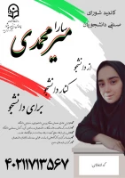 تبلیغات کاندیدای شورای صنفی- رفاهی 