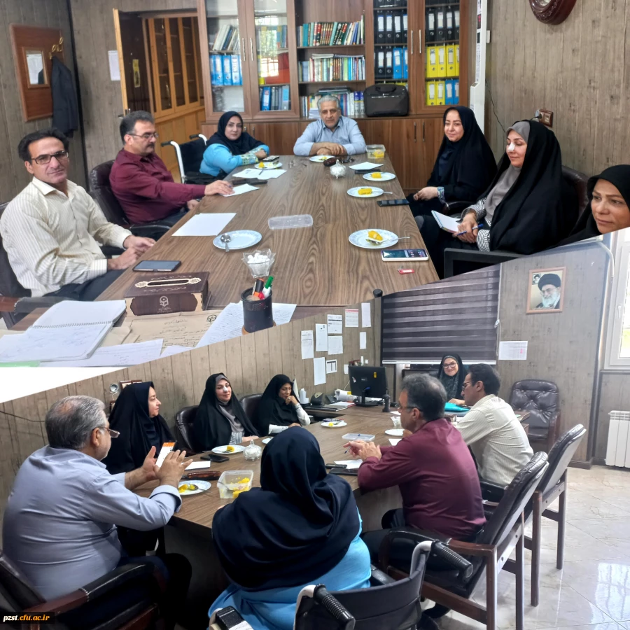 جلسه مسئولین پردیس جهت آماده سازی آغاز سال تحصیلی مهرماه 1403 3