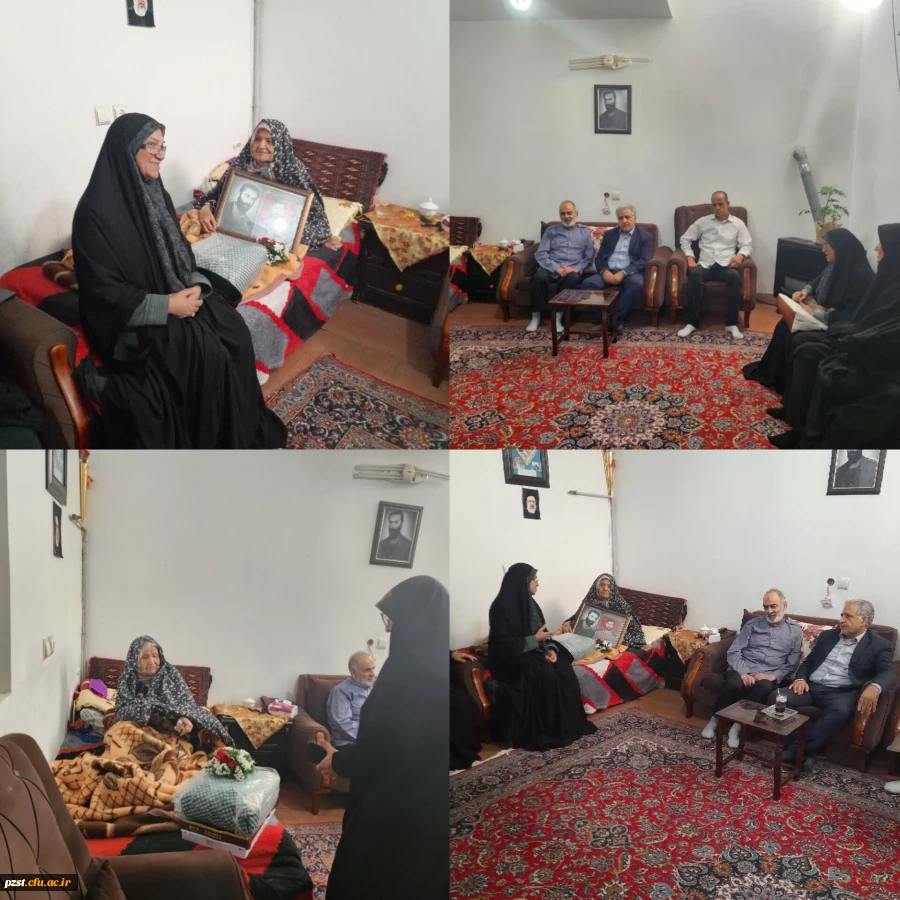 تجلیل و تکریم از خانواده شهید خوانساری 2