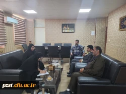 نشست اداره بنیاد شهید و اداره اوقاف شهرستان با پردیس زینبیه جهت برگزاری یادواره شهید ادواردو آنیلی  2