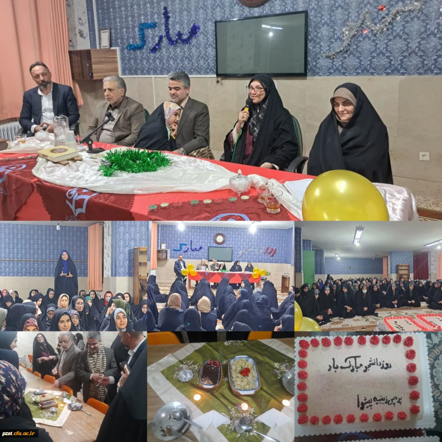 نشست صمیمی و پرسش و پاسخ دانشجویان باحضور فرماندار شهرستان  و مسئولین پردیس و مسابقه آشپزی دانشجویان به مناسبت روز دانشجو 2