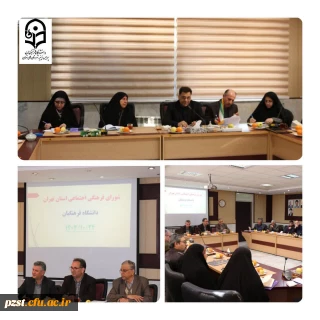 جلسه شورای فرهنگی

سومین جلسه شورای فرهنگی دانشگاه فرهنگیان استان تهران با حضور اعضای شورای فرهنگی  