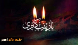 وفات جان سوز عقیله بنی هاشم و عالم بدون معلم، حضرت زینب کبری (س) تسلیت باد

 2