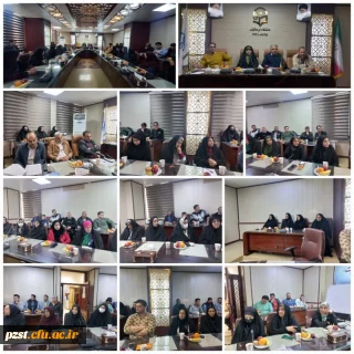 نشست 

 نشست صمیمانه سرپرست دانشگاه دکتر برهانی  با همکاران در  حوزه های مختلف مجموعه