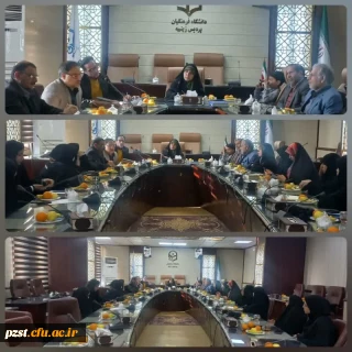 جلسه شورای فرهنگی پردیس زینبیه 