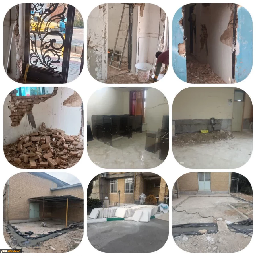 انجام پروژه های عمرانی و تجهیز کردن سایت، کلاس ها، سراهای دانشجویی در دو ساختمان پردیس زینبیه (پیشوا و ورامین) به روایت تصویر 2