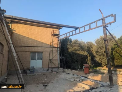 ادامه انجام پروژه های عمرانی و تجهیز کردن سایت، کلاس ها، سراهای دانشجویی در دو ساختمان پردیس زینبیه (پیشوا و ورامین) به روایت تصویر (۳)