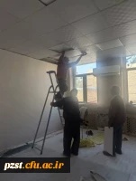 ادامه فعالیت های عمرانی و تجهیزاتی پردیس زینبیه و ساختمان ورامین