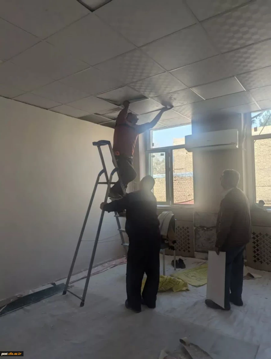 ادامه فعالیت های عمرانی و تجهیزاتی پردیس زینبیه و ساختمان ورامین