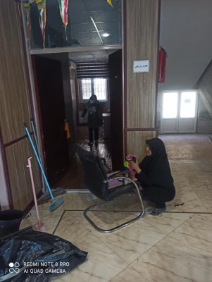 ادامه روند آماده سازی پردیس زینبیه برای شروع نیمسال دوم سال تحصیلی ۱۴۰۴-۱۴۰۳ به روایت تصویر (۴)

 8