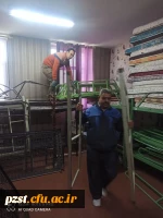 ادامه روند آماده سازی پردیس زینبیه برای شروع نیمسال دوم سال تحصیلی ۱۴۰۴-۱۴۰۳ به روایت تصویر (۴)

 11