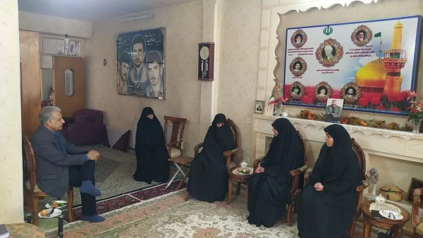 تکریم و تجلیل از خانواده بزرگوار شهیدان جنیدی 2