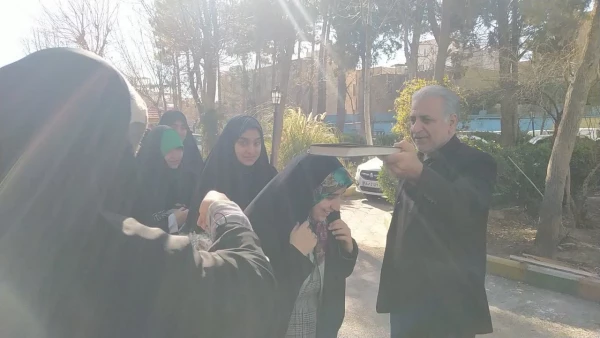 آیین بدرقه اولین گروه راهیان نور 2