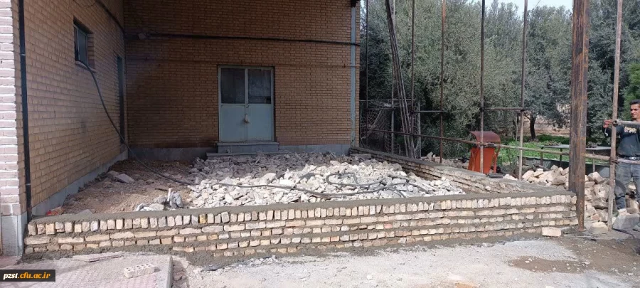 گزارشی مختصر از ۴۸ روز تلاش بی وقفه:
 ادامه روند آماده سازی فضاهای مورد نیاز و کاربردی در پردیس زینبیه به صورت پیوسته حتی درروزهای تعطیل 7