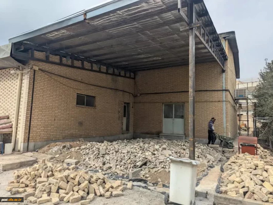 گزارشی مختصر از ۴۸ روز تلاش بی وقفه:
 ادامه روند آماده سازی فضاهای مورد نیاز و کاربردی در پردیس زینبیه به صورت پیوسته حتی درروزهای تعطیل 9