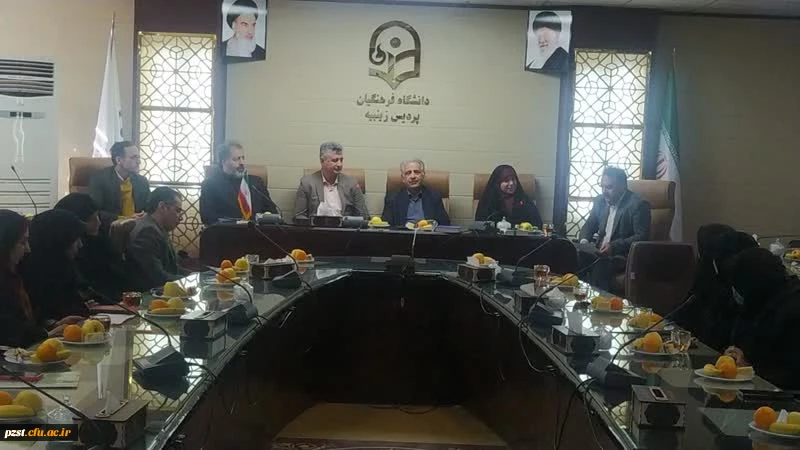  بازدید مسئولان دانشگاه فرهنگیان استان تهران از پردیس زینبیه
 3