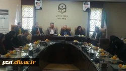  بازدید مسئولان دانشگاه فرهنگیان استان تهران از پردیس زینبیه
