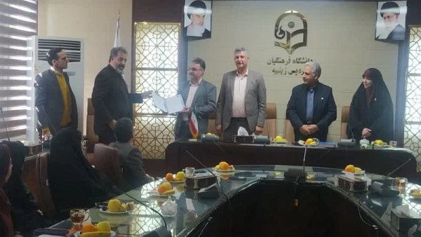  بازدید مسئولان دانشگاه فرهنگیان استان تهران از پردیس زینبیه
