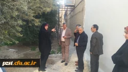  بازدید مسئولان دانشگاه فرهنگیان استان تهران از پردیس زینبیه
