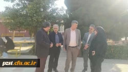  بازدید مسئولان دانشگاه فرهنگیان استان تهران از پردیس زینبیه
