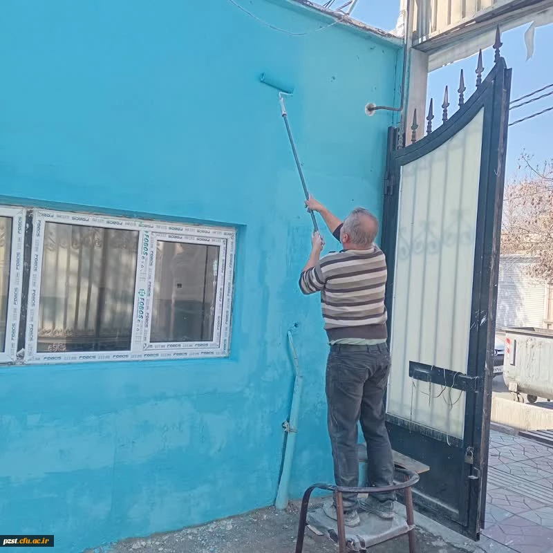 گزارشی مختصر از ۴۸ روز تلاش بی وقفه:
 ادامه روند آماده سازی فضاهای مورد نیاز و کاربردی در پردیس زینبیه به صورت پیوسته حتی درروزهای تعطیل 3