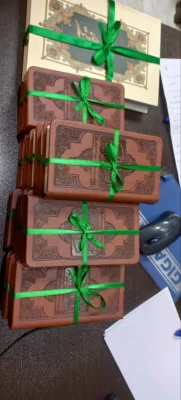 حضور  سرپرست  و مسئولان دانشگاه فرهنگیان پردیس زینبیه در مراسم تقدیم  قرآن های اهدائی از دفتر مقام معظم رهبری
 6