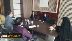 دیدار نوروزی مسئولین دانشگاه با فرمانداران شهرستان های پیشوا و ورامین 5