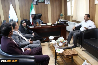 دیدار نوروزی مسئولین دانشگاه با فرمانداران شهرستان های پیشوا و ورامین