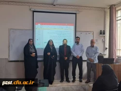 پیام تبریک و حضور سرپرست پردیس به مناسبت دهه کرامت و ولادت حضرت معصومه( س) و روز دختر در کلاس های درس 2