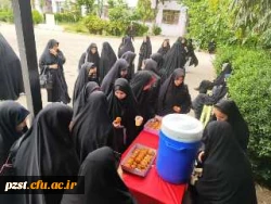 پیام تبریک و حضور سرپرست پردیس به مناسبت دهه کرامت و ولادت حضرت معصومه( س) و روز دختر در کلاس های درس 8