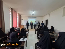 پیام تبریک و حضور سرپرست پردیس به مناسبت دهه کرامت و ولادت حضرت معصومه( س) و روز دختر در کلاس های درس 12