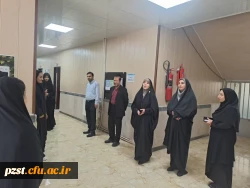 پیام تبریک و حضور سرپرست پردیس به مناسبت دهه کرامت و ولادت حضرت معصومه( س) و روز دختر در کلاس های درس 13